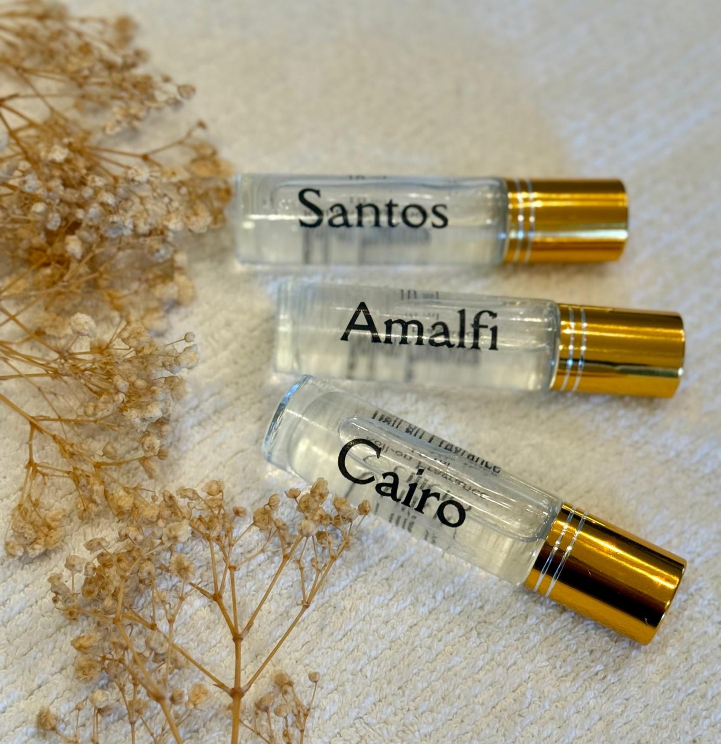 Roll on moisturizing fragrance